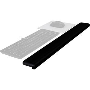 3M Gel Wrist Rest for Standing Desks, Wraps Around Edge of Desk for Comfort, Non-Slip Back Stays in Place (WR200B), 30"