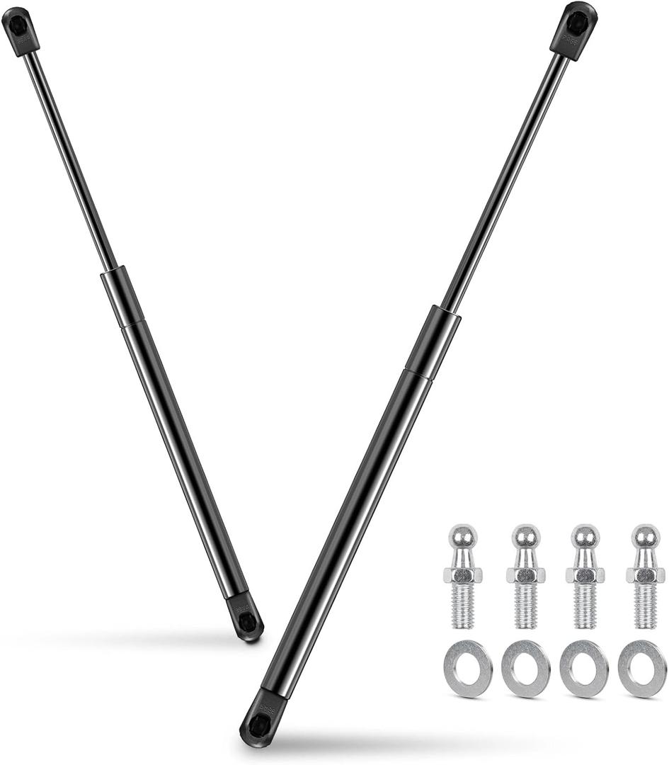 Qty (2) Hood Strut Lift Support Compatible with Subaru Legacy 2010-2014, Subaru Outback 2011-2014, Bonnet Shock Strut with Ball Stud Screw Replace OE# 4B-449325 57251AJ00A by Euplokeer