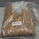 3x5 ft Area Rug - Machine Washable Non-Slip Boho Rug for Living Room, Woven Rug for Bedroom, Dining Room, Home Office - Soft, Lightweight, Stain-Resistant, Soundproof - Light Taupe Brown