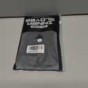 WYOX Boxing Hand Wraps Inner Gloves Men Women, Half Finger Under Mitts with Elasticated Bandages for Fist Protection, Ideal for Muay Thai, Kickboxing, MMA, and Martial Arts, Perfect for Training (Black, XL)