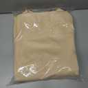 Fisoew Women's 2 Piece Outfits Casual Crop Blazer Jackets Loose Wide Leg Pants Fall Dressy Business Work Suit Sets (Beige)