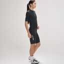 LE COL Women's Pro Aero Jersey | Aerodynamic Cycling Shirt | Wind Tunnel Tested, Lightweight (US, Regular, S-XL) (Gray, L)