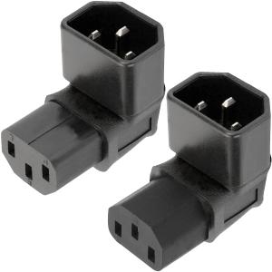 1Pair 90 Degree IEC