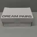 DREAM PAIRS Women's Double Bowknots Heels Open Square Toe Ankle Strap Crystal Rhinestone Dress Sandals for Party Wedding Size 7