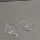 Ball of Foot Cushions (2 Pairs Gel Shoe Inserts), Heel Inserts for Women, Non Slip Heel Pads, Heel Cushions for Women Foot Pain Relief and Comfort, One Size Fits Any (Clear)