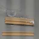 Yuanhe Scrabble Letter Tile Holders - Wooden Scrabble Rack Tray Set of 4, for Crafts and Game Stands