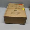 HUANUO 17-32 Inch Dual Monitor Stand, Gas Spring Dual Monitor Mount, Monitor Stand 2 Monitors, Ergonomic Adjustable Tilt/Swivel/Rotate, Weight Max 19.8 lbs, VESA 75/100mm