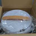 SereneLife Counter Towel Warmer Bucket - with Customized Fragrance for Spa and Bathroom, Luxury Towel Heater, Auto Shut Off, Fits 1 Large Towel, Blanket, Bathrobe, PJs (Cherry)