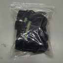 Dog Shoes&Dog Boots for Small,Medium,Large Dogs,Waterproof Non-Slip Shoes for Winter&Hiking,Adjustable Paw Protection, for Dogs(#5(Width 2.56inch) for 44-55 lbs) (Black)