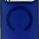 Losin Magnetic Compatible with iPhone 17 Pro Max Case, [Built-in Invisible Kickstand][Compatible with MagSafe][Military Grade Drop Protection] Slim Matte Phone Case, Blue