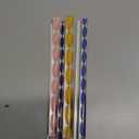 8 Pcs Colorful Acrylic Dowel Rods Cylinder Rods Clear Round Sticks Assorted Size Rods Mandala Dotting Tools for Painting Pottery Clay Ceramics and Pottery