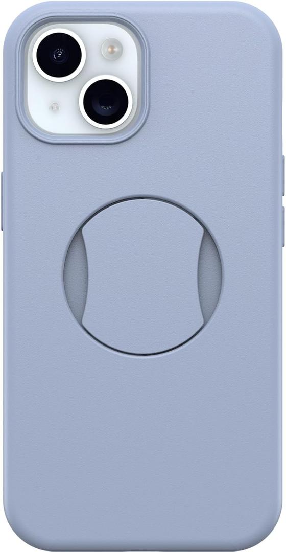 OtterBox iPhone 15, iPhone 14, and iPhone 13 OtterGrip Symmetry Series Case - You DO Blue, Built-in Grip, Sleek Case, Snaps to MagSafe, Raised Edges Protect Camera & Screen, Blue