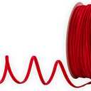 Red Velvet Ribbon 1/8 Inch Thin Velvet Vintage Narrow Ribbon for Wedding Invitations, Gift Wrapping, and Party Favour Boxes, 50 Yards Roll