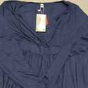 POSESHE Womens Plus Size Long Sleeves Tops 2025 Fall Winter Tunic Tops Casual V-Neck Wrap Shirts Dressy Work Blouses 2XL