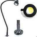 5W COB LED Work Light for Milling, Lathe, Work Bench Led Gooseneck Lamp