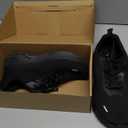 Rollstep Wide Toe Box Shoes Women Sneakers Extra Wide Width Arch Support Non-Slip Tennis Athletic Ultralight Running Shoes for Women Walking Diabetic Plantar Fasciitis Footwear All Black 41