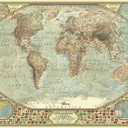 Anatolian Puzzle - World Map, 2000 Piece Jigsaw Puzzle, #3935