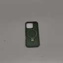 Magnetic for iPhone 16 Pro Case with Ring Stand, [10 FT Drop Protection] [Velvety Touch] Slim Translucent Matte Back Shockproof Phone Case for iPhone 16 Pro 6.3'', Midnight Green
