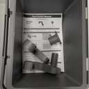 Pool Cooler for Above-Ground Pools - 13L Insulated Hard Cooler with 72-Hour Ice Retention, UV-Resistant Design, Portable Pool Accessories for Beach, Camping, Poolside & Outdoor Use