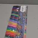 Gel Pens for Adult Coloring Books, 30 Colors Fine Point Gel Marker Pen with 40% More Ink for Drawing, Bullet Journaling, School Craft Supplies