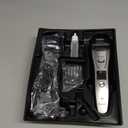 Panasonic Multi-Groomer Men’s Trimmer for Beard, Hair and Body, 39 Trim Length Settings with 3 Attachments, Corded/Cordless Operation – ER-GB80-S (Silver)