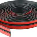 Car Weather Stripping 30MM - Windshield Rubber Seal for Car Front Rear Windshield Trim, Rubber Adhesive T Shape Sunroof Seal Cover Leak Sound Proofing (26FT/8M)