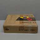 Rfiver Swivel Floor TV Stand with Power Outlet for 32-60 inch TVs, Height Adjustable Tall TV Stand with Wood Base, Hold Up to 88lbs, Saving Space Design for Bedroom, Living Room and Corner