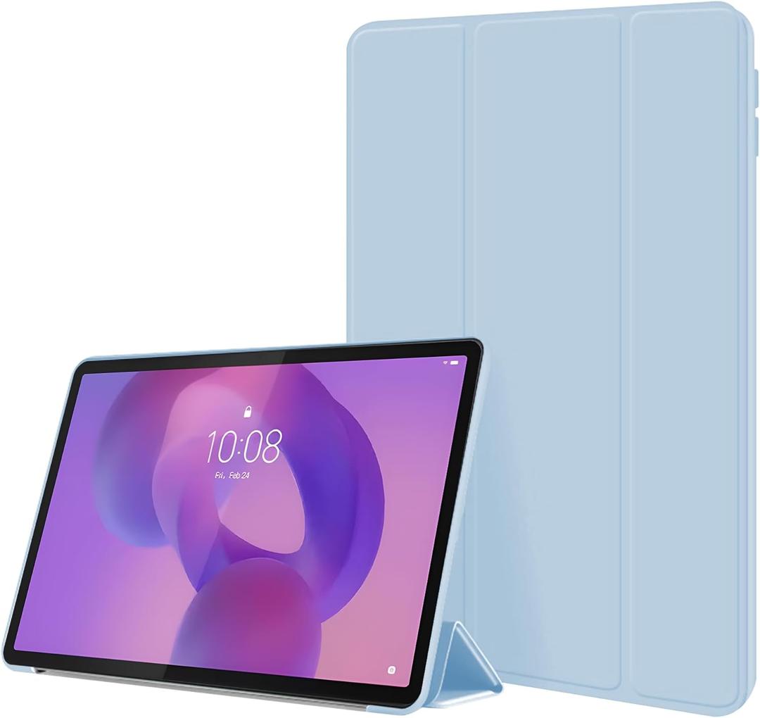 Case for Lenovo Idea Tab Pro Protective Case with Soft TPU Back, Auto Sleep/Wake Cover, [PU Leather] [Protective Ultra Thin][Stand Function] [Anti Scratch]-Blue