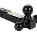 MaxxHaul 70270 Trailer Hitch Hollow Shaft Triple Ball Mount