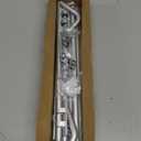 ENJOYBASICS Blackout Curtain rod for windows 48 to 84, Wrap Around Curtain Rods for Bedroom, Living Room, Adjustable from 30 to 86 Inches, Silver