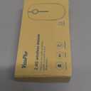 VssoPlor Wireless Mouse, 2.4G Slim Portable Computer Laptop Mouse with Nano Receiver Quiet Silent Optical Mice for Notebook, PC, Laptop, Computer-Black and Gold