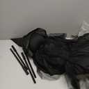 Halloween Decorations Outdoor - 3 Witches Holding Hands, Lighted Halloween Witches Garden Stake, Sound-Activated Sensor, Halloween Witches Decorations for Home Outside Yard Lawn Garden