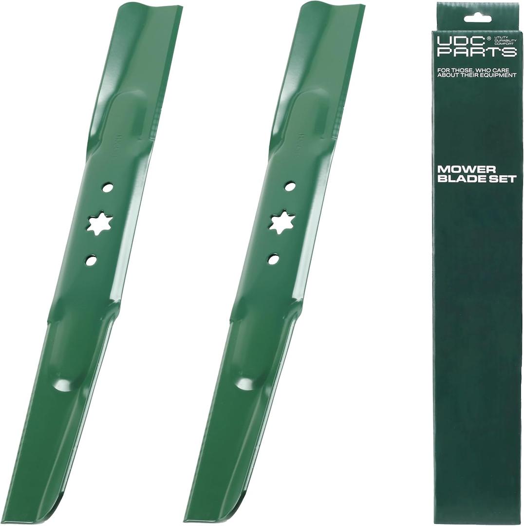 Mower Blades for Cub Cadet 42 Inch 942-04308 Troy Bilt Craftsman Yard Machines MTD Replaces OEM no. 942-04308A 942-04312 742-04308 LT42 XT1 LX42 ZT1 RZT42 Bronco Pony T110/High Lift/2 Pack (942-04308A)