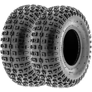 SunF 145/70-6UTV Tire 145/70x6 Loose Terrain Hardpack 6 PR A011 - PAIR of 2
