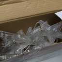 Hqyib 3 PCS Christmas Window Lights Decorations, Battery Powered Hanging Warm Lighted Star, Bell & Christmas Tree Shaped Shaped String LED Indoor for Xmas Tree, Window, Fireplace