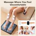 Transcutaneous Electronic Nerve Stimulator and Powered Muscle Stimulation for Pain Relief, EMS Foot Massager