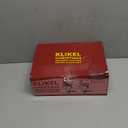 Klikel Reindeer Stocking Hanger Set of 2 - Shiny Silver Metal Christmas Stocking Holder For Fireplace Mantle - Heavy Duty, Left Facing