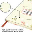 Inspirational Gift Motivational Leather Journal Encouragement Gift Inspirational Lined Journal Notebook Leather Hardcover Notebooks for Writing A5 Notebook (Difficult roads often lead to beautiful