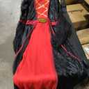 Spooktacular Creations Royal Vampire Costume for Girls, Deluxe Set Halloween Gothic Victorian Vampiress Queen Costume (XL)