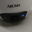 AROMA® Rice Cooker, 3-Cup (Uncooked) / 6-Cup (Cooked), Steamer, Small Rice Cooker, Oatmeal Cooker, Soup Maker, Auto Keep Warm, 1.5 Qt, White, ARC-743-1NG