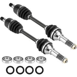 CV Axle & Wheel Bearing Front Left/Right Assembly for Yamaha Grizzly 350 (without IRS) 2007-2011, Grizzly 400 2007 2008, Kodiak 400 2003-2006, Wolverine 450 2006-2010