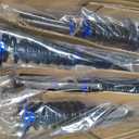 Coilover Struts Spring Shocks Adjustable Height Coilovers Suspension Struts Coil Spring Shocks and Struts Full Set Kits ECCPP Fit for 2008 2009 2010 2011 2012 for Honda for Accord - Blue