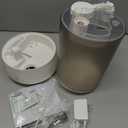 Homvana Humidifiers for Bedroom Home, 3.6 L Cool Mist Top-Fill 34H Super Long Time, Quiet 23dB, Baby Humidifier, Oil Diffuser for Large Room, House, Plant, Nursery, Office, BPA FREE, Ultrasonic (Grey)