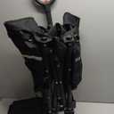 Collapsible Wagon Cart with Wheels Foldable - Folding Utility Heavy Duty Wagons Carts for Grocery Sports Garden Shopping Camping Wheelbarrows (Black, 120L)