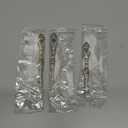 Seam Remover ToolThread Remove Seam Remover Tool Set DIY Portable Hand Stitch Remover Thread Remover Tool with Sewing Position Tape for Needlework Copper at Use Our with Design 3 pack (Silver)