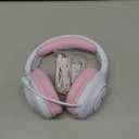 AOC Wireless Gaming Headphones with USB-C for PS5/4, Nintendo Switch, PC, Bluetooth 5.4 & 2.4GHz Gaming Headset with Noise Canceling Mic, RGB, 20ms Latency, 45H, 7.1 Virtual Surround- Pink