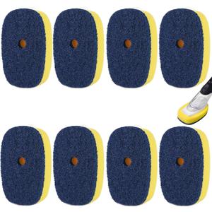 Sponge Brush Refills for OXO Soap Dispensing Dish Brush - 8 Pack Dish Cleaning Soap Dispensing Head Replacement for Scrubber