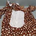 Women Deer Costume Adult Reindeer Onesie Onepiece Pajama
Size S