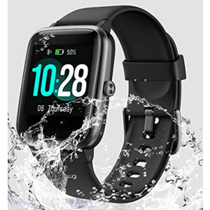 YAMAY Smart Watch Fitness Tracker Watches for Men Women, Fitness Watch Heart Rate Monitor IP68 Waterproof Digital Watch with Step Calories Sleep Tracker, Smartwatch Compatible iPhone Android Phones