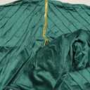 Dark Green Pillow Covers 20x20 Pack of 2 with Gold Leather Soft Velvet Throw Pillow Covers Decorative Couch Pillowcase Luxury Modern Pillow Cover Spring Summer Home Decor for Sofa Bed